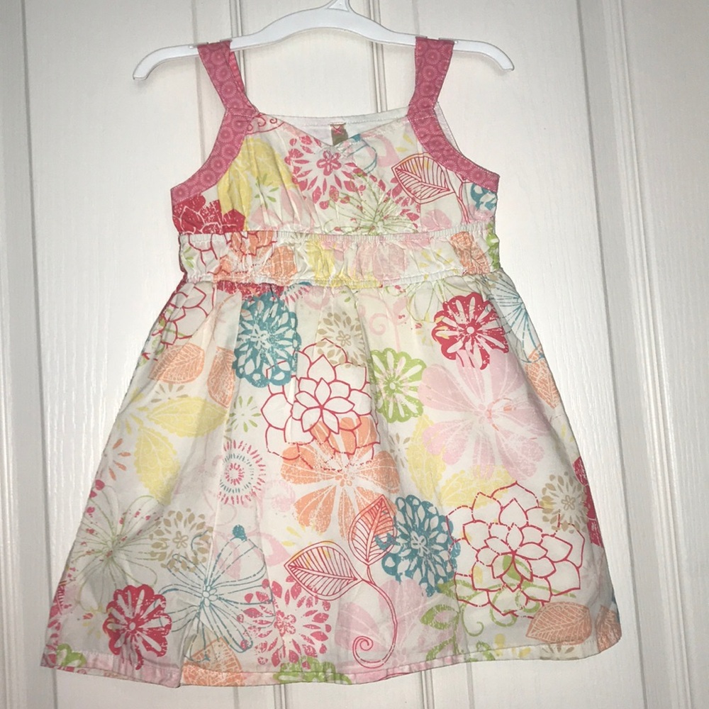 Cherokee Floral, sleeveless dress
